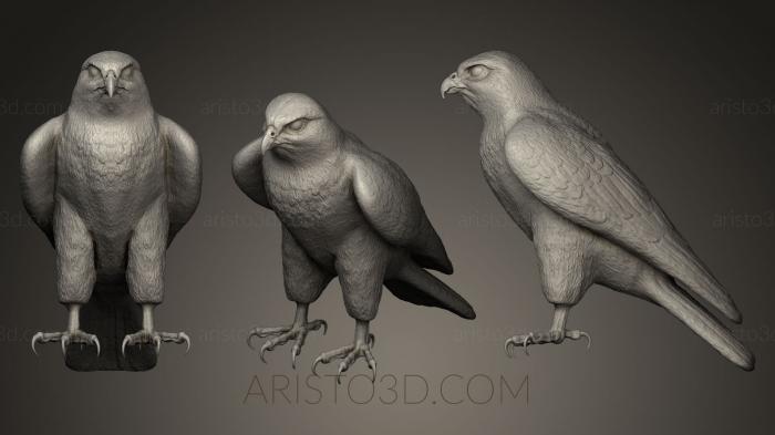 Bird figurines (STKB_0029) 3D model for CNC machine